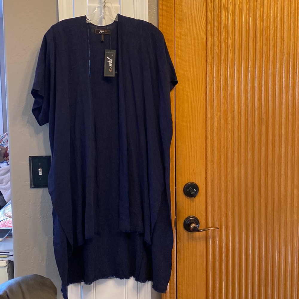Jupee brand new with tag navy blue long sweater size S